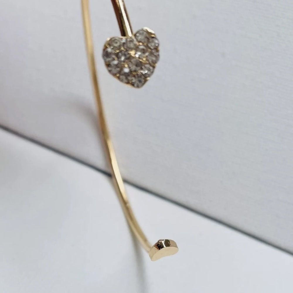 Bracelet Heart Love Simple Rhinestone - Picture 5 of 10